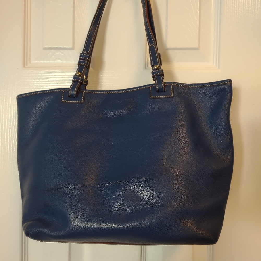 Dooney & Bourke Blue tote - Picture 4 of 14